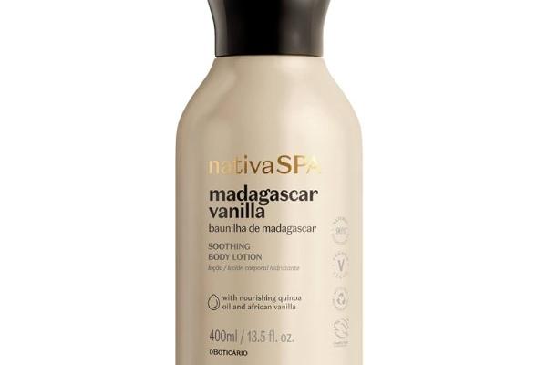 Crème Satinée Hydratante Nativa Spa Baunilha de Madagáscar – 400 ml