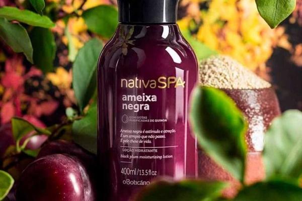 Crème Satinée Hydratante Nativa Spa Ameixa Negra – 400 ml