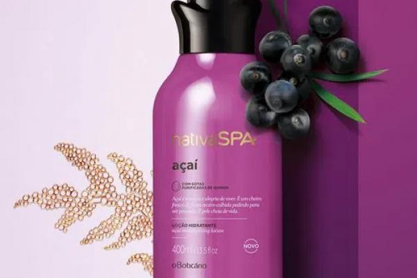Crème Satinée Hydratante Nativa Spa Açaí – 400 ml