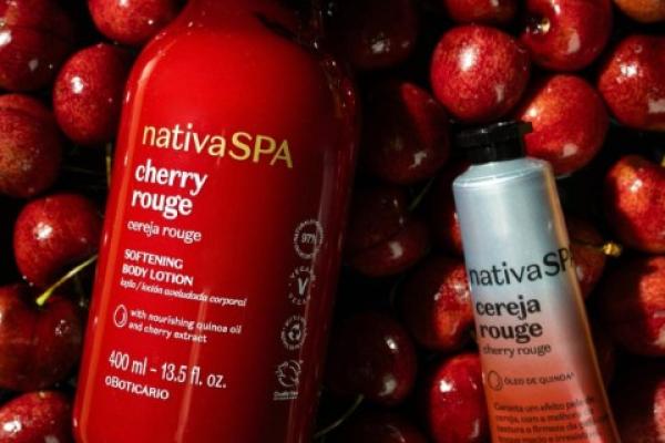 Crème Satinée Hydratante Nativa Spa Cherry Rouge – 400 ml