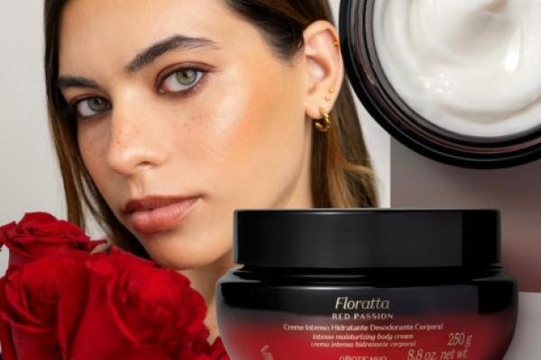Floratta Red Passion – Crème Hydratante Corporelle (250 g)