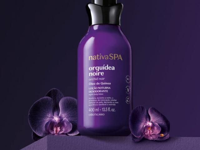 Crème Satinée Hydratante Nativa Spa Orquídea Noire – 400 ml