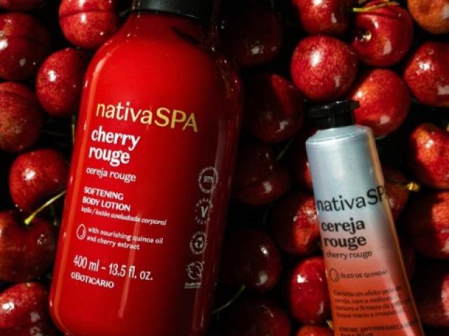 Crème Satinée Hydratante Nativa Spa Cherry Rouge – 400 ml