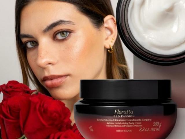 Floratta Red Passion – Crème Hydratante Corporelle (250 g)